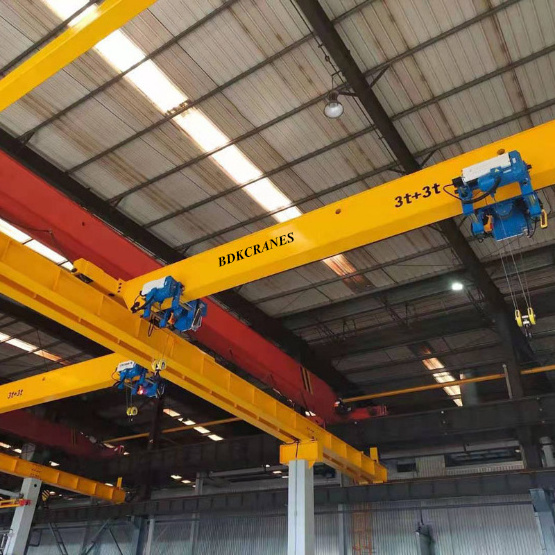 Small workshop 2ton 3ton 4 tons 5ton electric single girder overhead crane for sale price