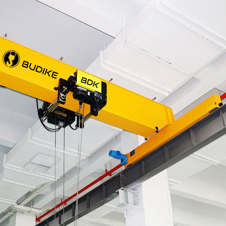 Small workshop 2ton 3ton 4 tons 5ton electric single girder overhead crane for sale price