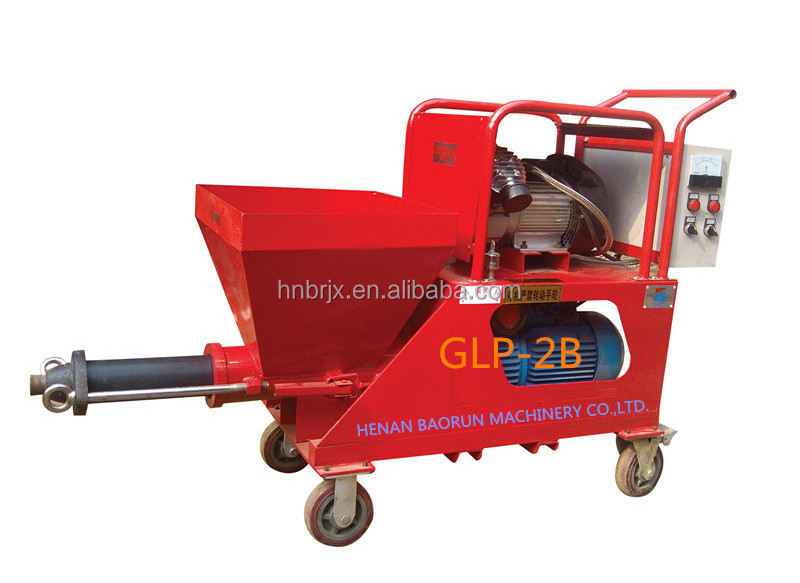 Factory Directly GLP-2B-1 Wet Ready Mix Cement Mortar Spraying Machine/Wall Plastering Machine With ISO certification