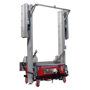 800mm width automatic wall plastering machine/ rendering plaster cement machines price for sale manufacturers