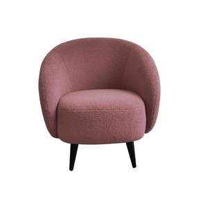 French style furniture house living room pink club chair  shell chair