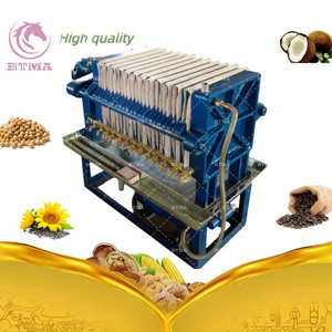 BTMA  6LB-350 Coconut Mustard Palm Kernel Edible Oil Plate and Frame Filter Filtration Equipment Oil Filter