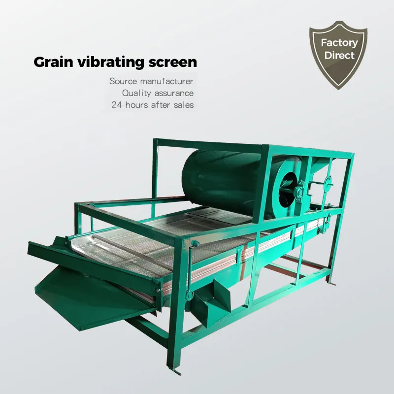 BTMA screen wheat grain winnower grain cycle vibrating cleaning screen air screen grain seed cleaner