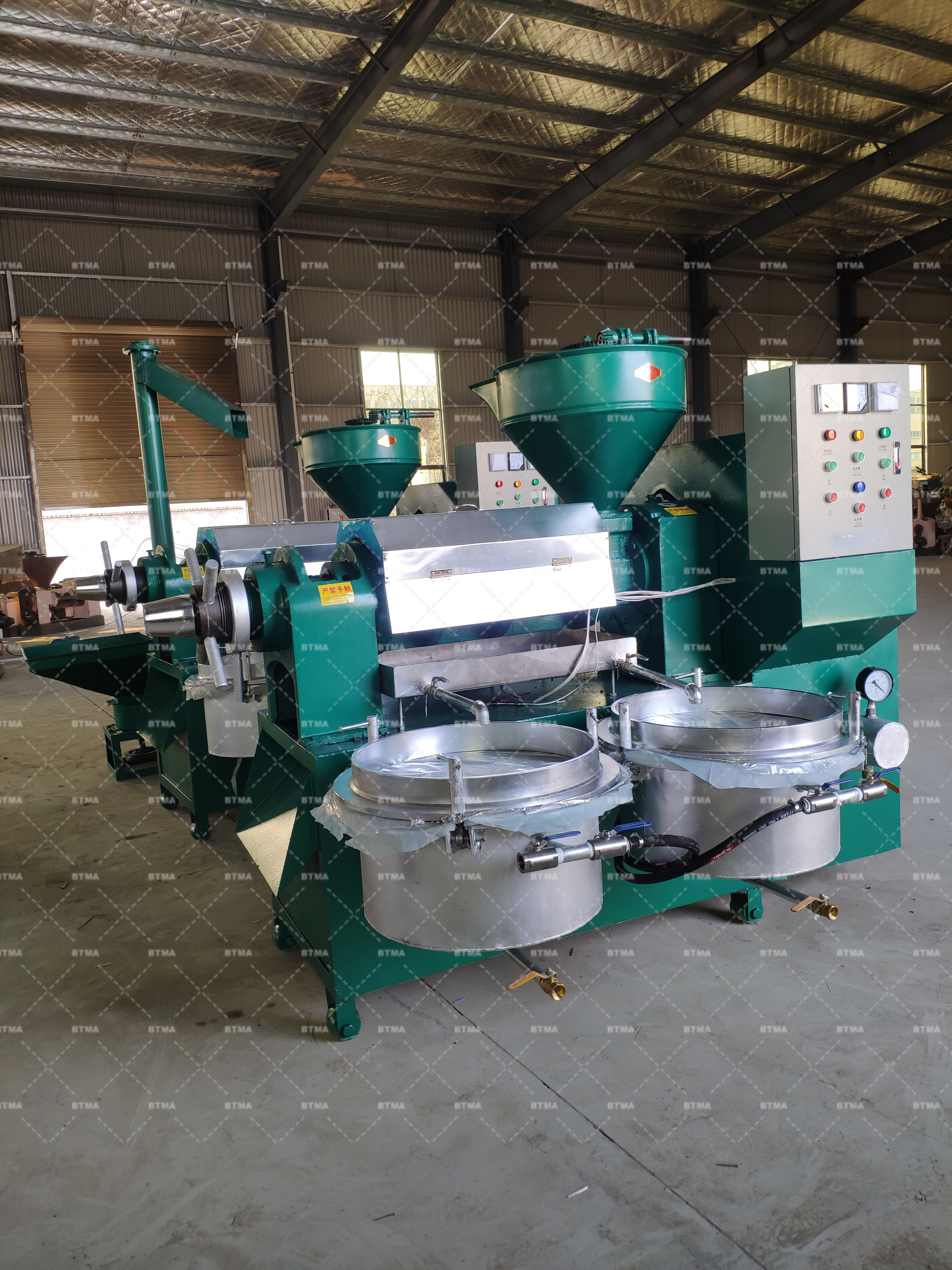 BTMA 6YL-160  model Big capacity Cold press Copra oil press machine coconut oil mill making machine