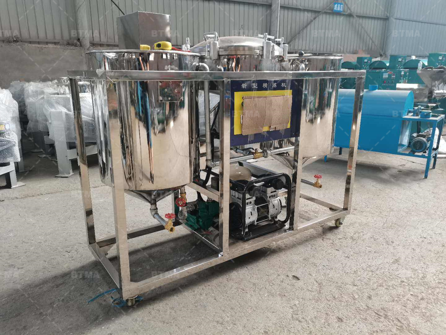 BTMA SH-3 Cold hot Screw groundnut peanut oil processing btma refinery machine for sale palm oil refined