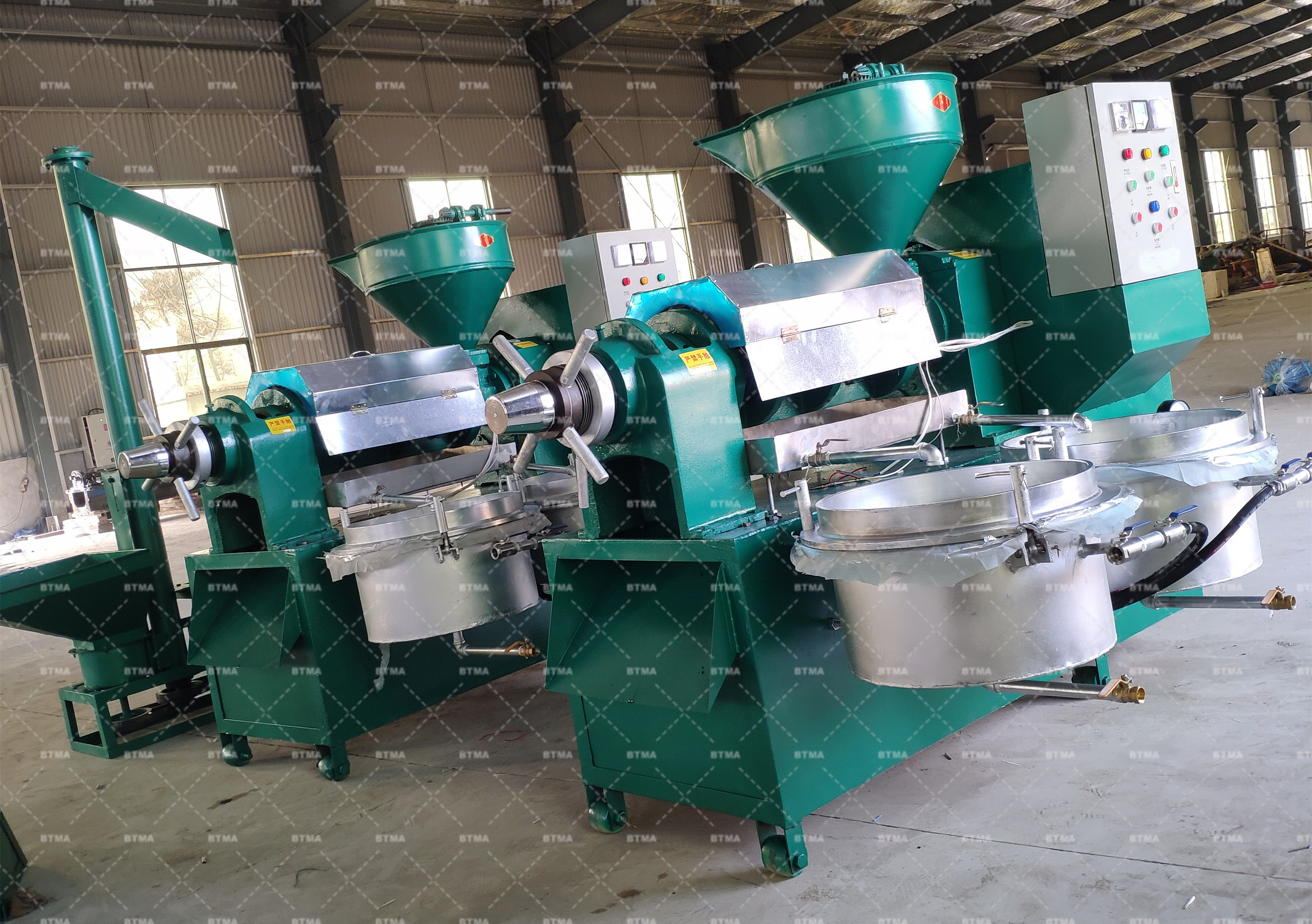 BTMA 6YL-160  model Big capacity Cold press Copra oil press machine coconut oil mill making machine