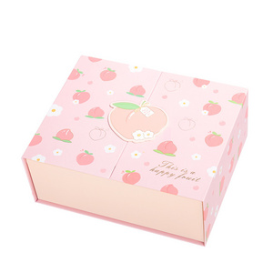 Gift Box Surprise Creative Birthday Christmas Box Empty Fresh Send Girls Kraft Paper Carton Customization Paper Bag Craft Box