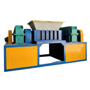 Autofeed small metal shredder machines double shaft shredder machine price