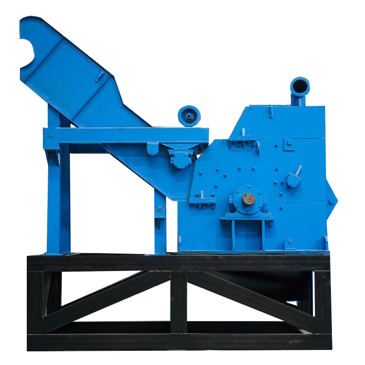 Autofeed hammer mill crusher metal shredder metal tin can crusher with CE ISO9001