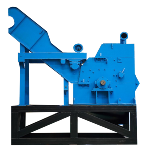 Autofeed hammer mill crusher metal shredder metal tin can crusher with CE ISO9001