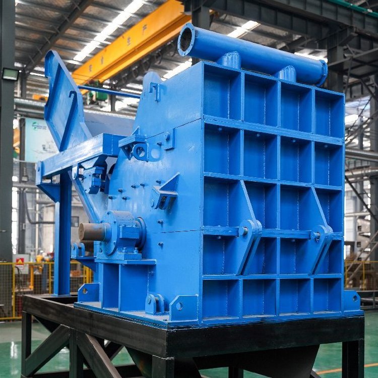 Autofeed hammer mill crusher metal shredder metal tin can crusher with CE ISO9001