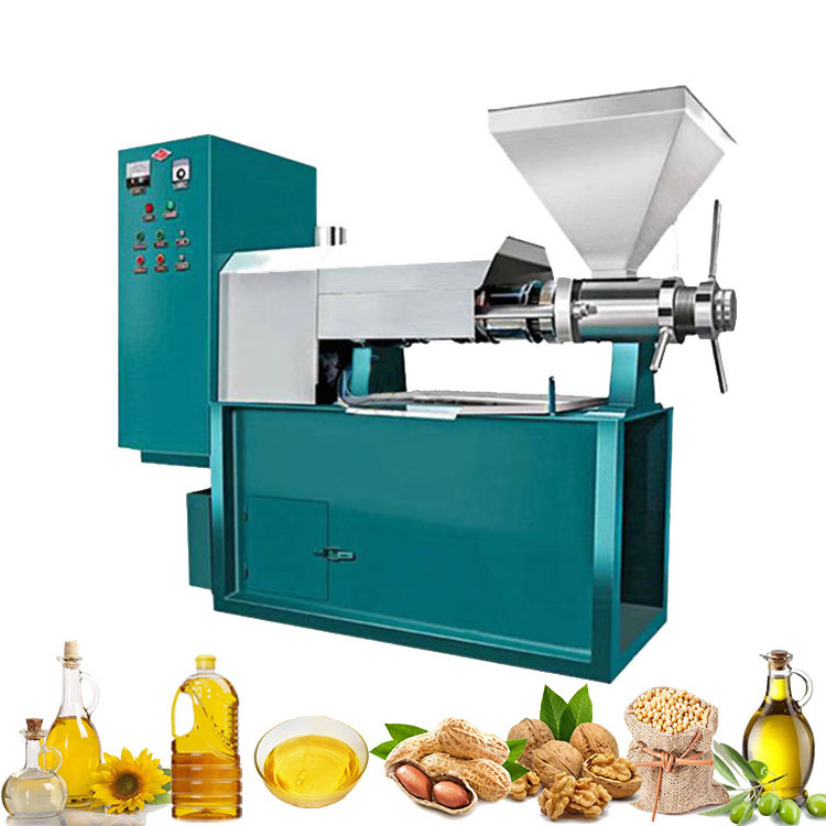 100kg/h cold press small flax seed olive oil press machine clove corn oil machine