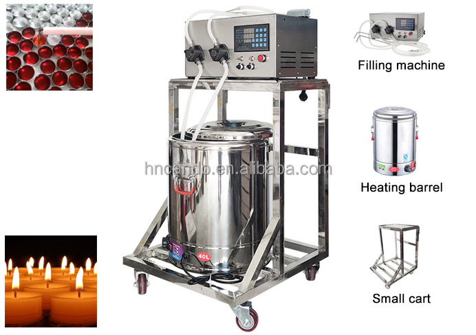 High Speed Candle Making Wax Filling Machine Candle Maker Candle Filling Machine