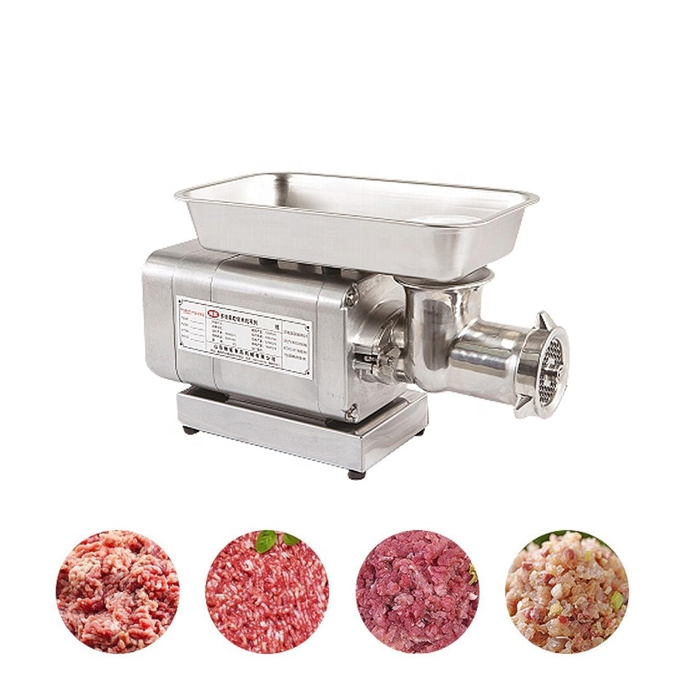 Commercial Stainless Steel fresh Meat Slicer Chicken Bone Meat Mincer Electric Meat Cutter Grinder For Restaurant