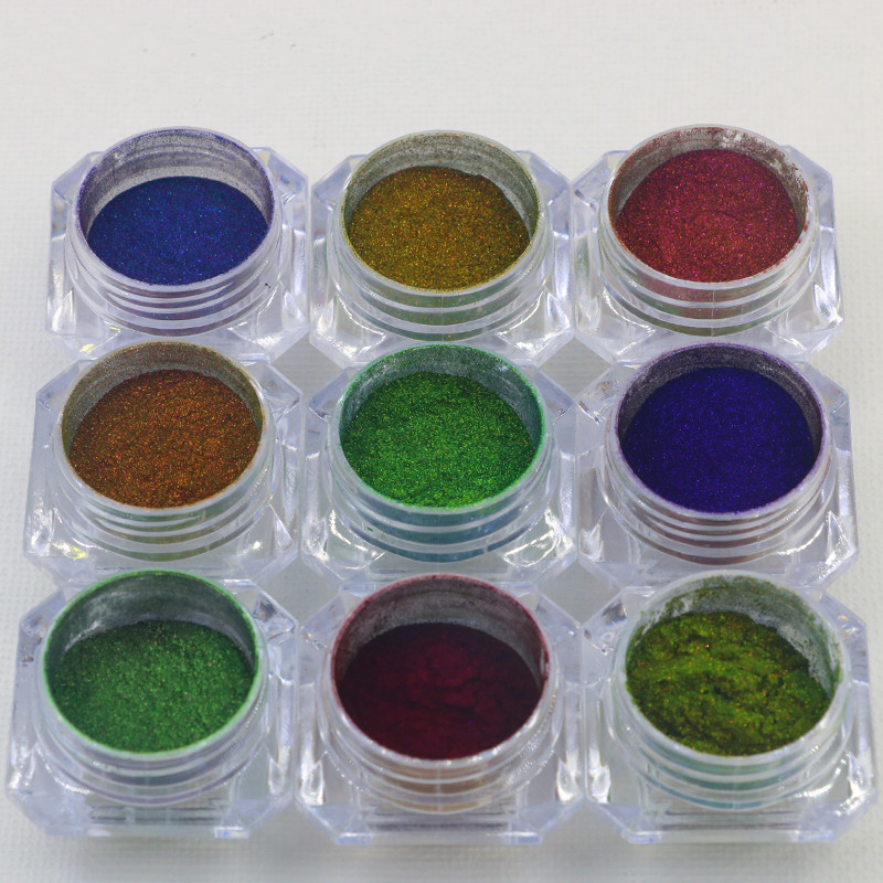 Super color shift pigment chameleon pearl powder pigment  for car paint