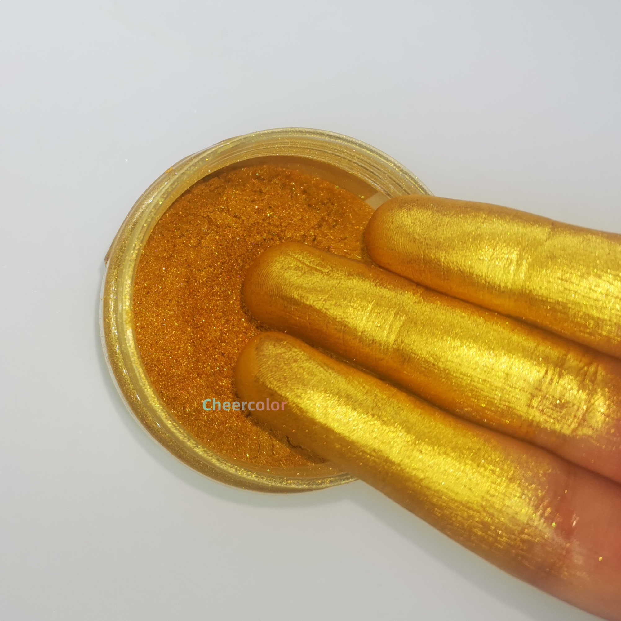 Different gold color effect pigment pearl pigment for ink paint