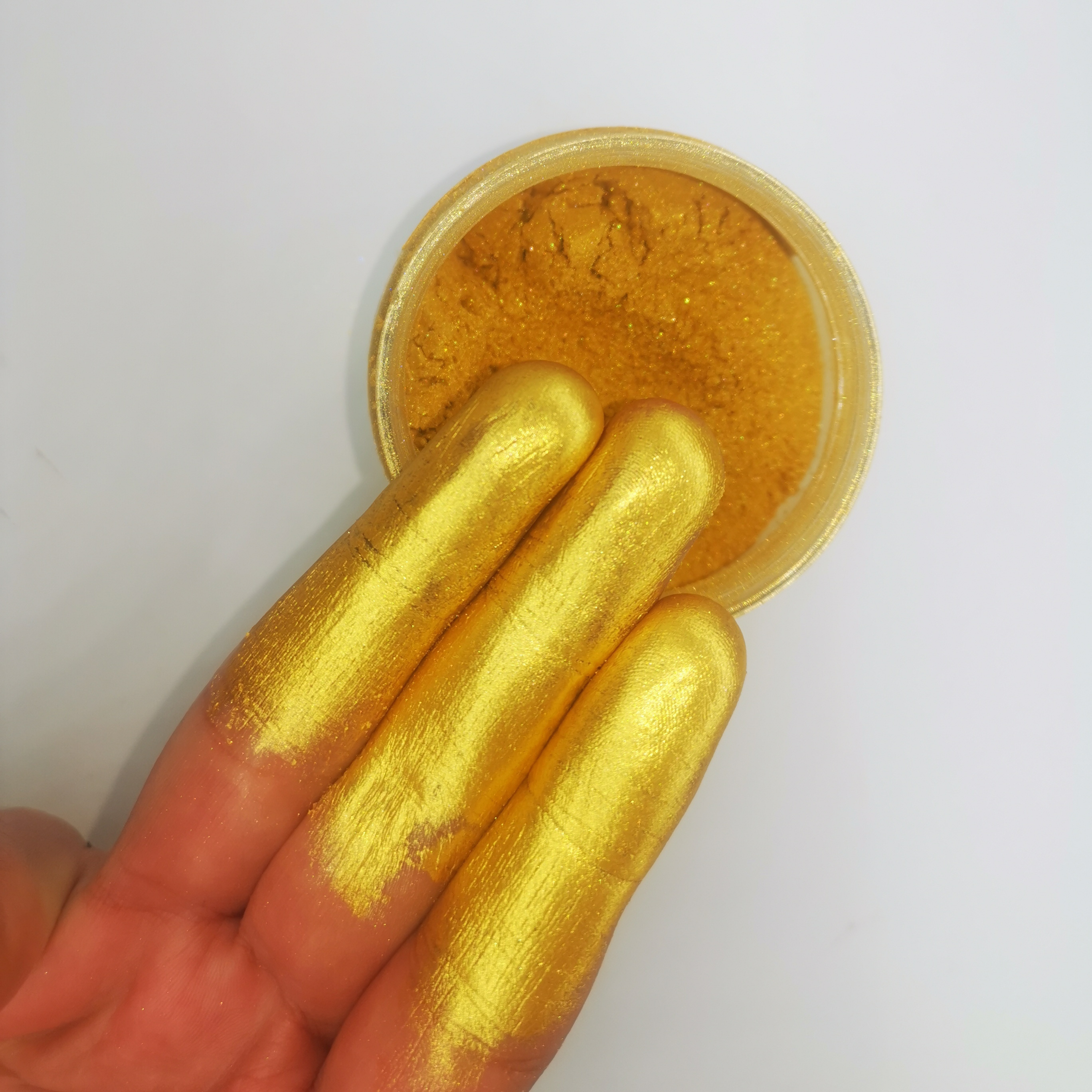 Different gold color effect pigment pearl pigment for ink paint