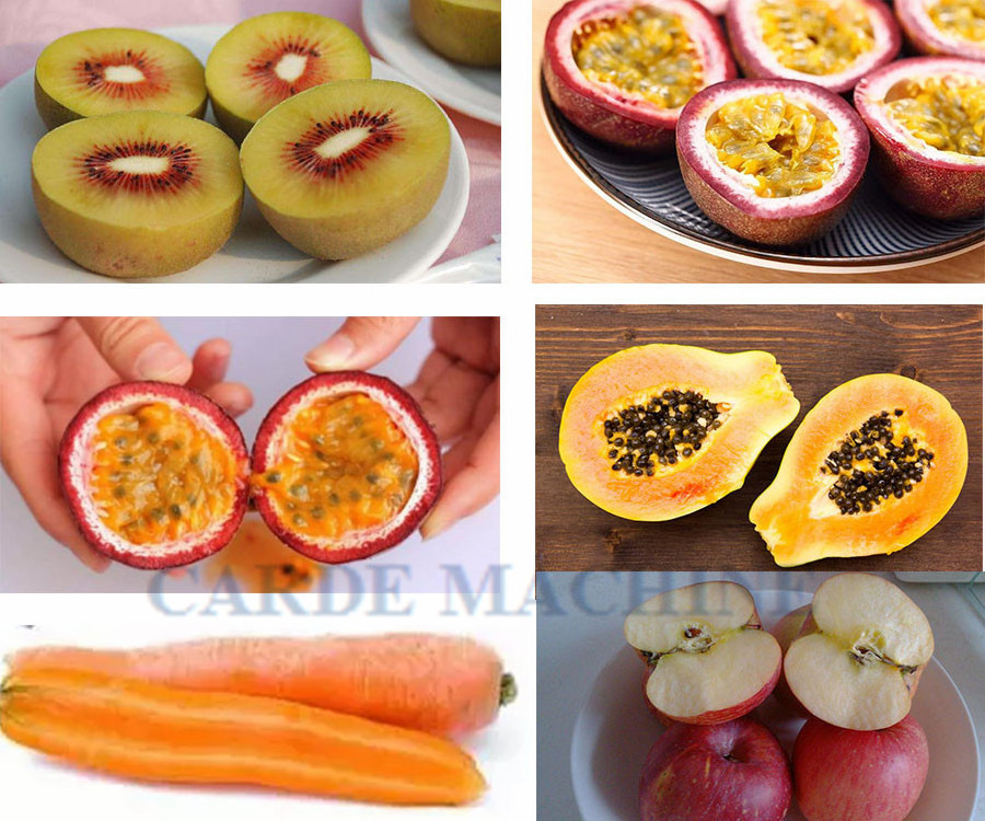 Fruit mango avocado half cutting circle machine papaya half cutting machine