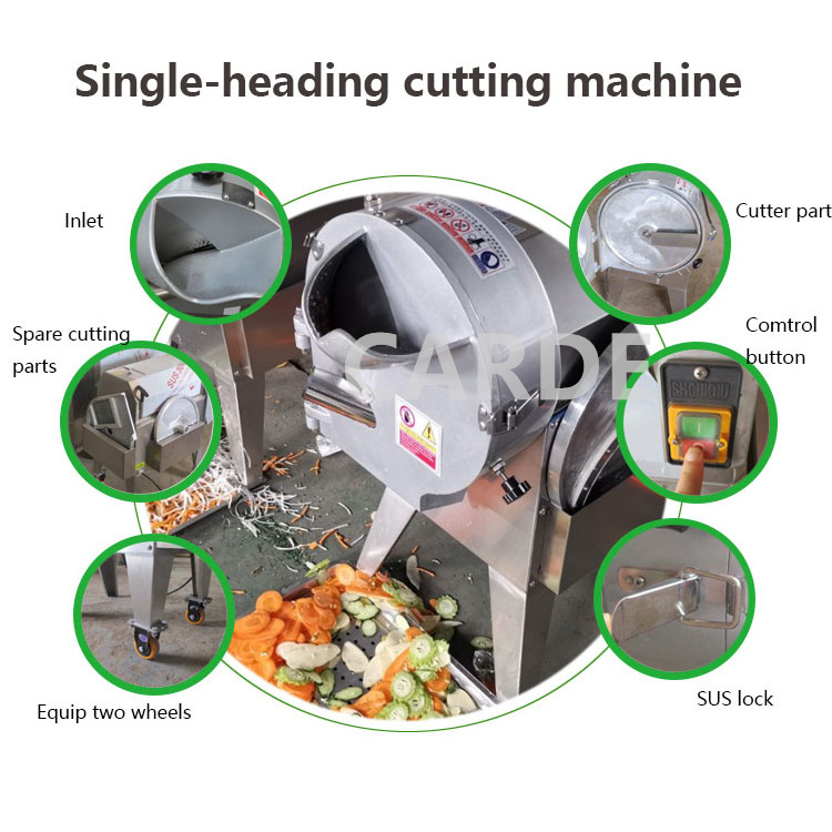 Carrot Green Onion Kiwi Apple Mango Vegetable Dicer Chopper/ Vegetable Cutting Machine /Potato Fruit Vegetable Cutter