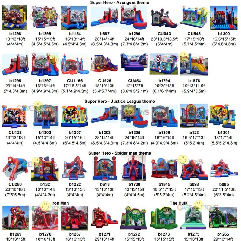 China wholesale toddler small moonwalk castle adult big kids party inflatable commercial bounce house with water slide combo