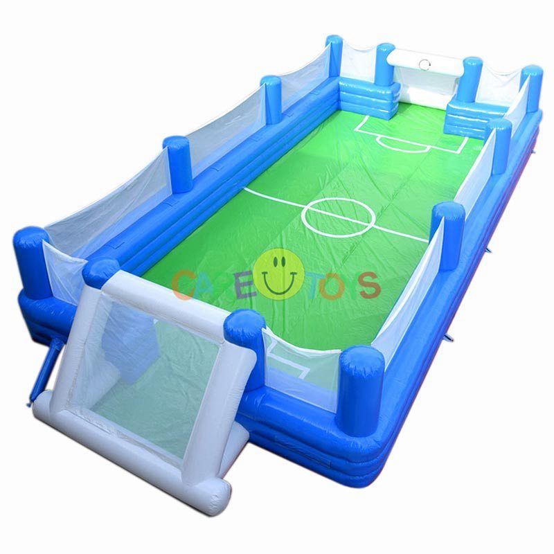 custom portable outdoor inflatable football court area indoor inflatable soccer field for sale