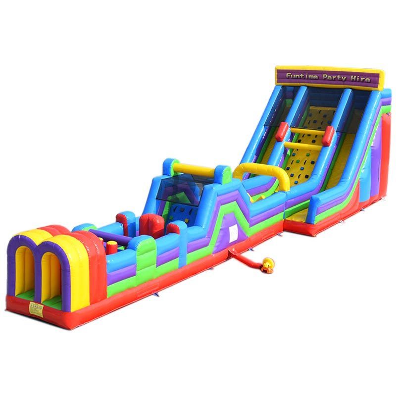 vertical rush inflatable obstacle course outdoor cheap kids challenge amusement park inflatable game rides for sale