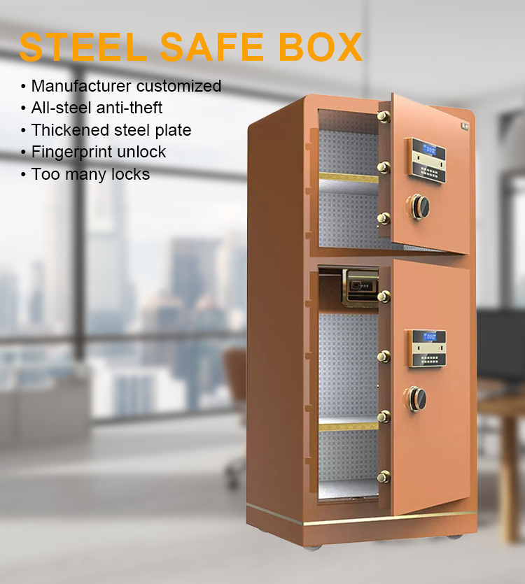 Safe Box Security Smart  Money Safe Box Digital Hotel Electronic Small Fireproof Jewelry Safe Box With Lock