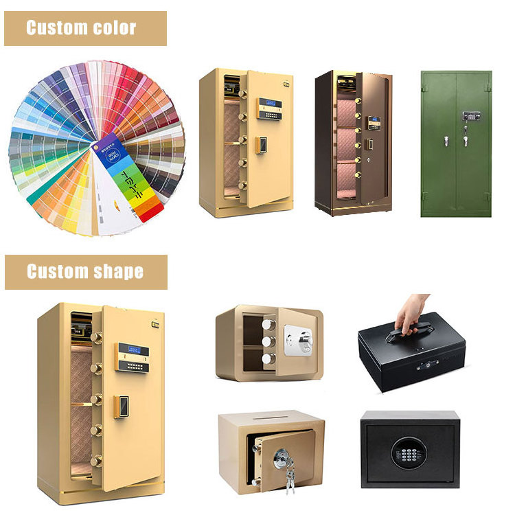 Wall safe key lock hidden safe stash safe box with high security