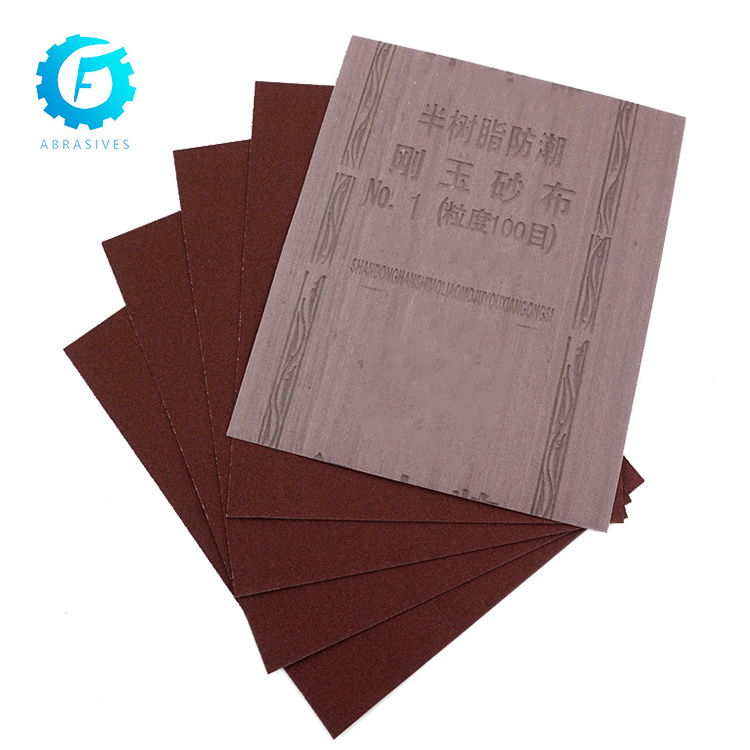 China Manufactory deerfos abrasive sandpaper for metal polishi