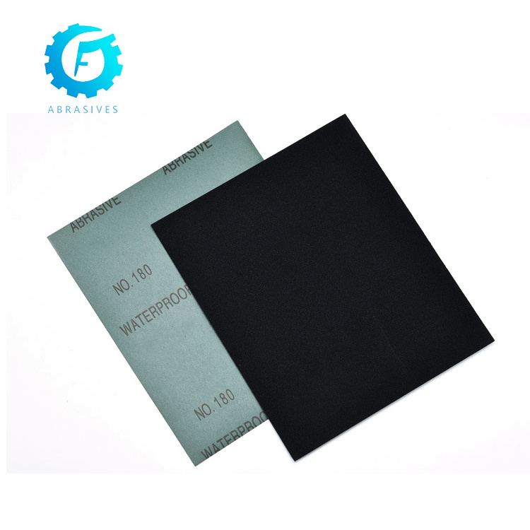 9x11 Inch Wholesale 10000 Grit Silicon Carbide Abrasive Paper Waterproof Self Adhesive Sandpaper Sheets For Auto Body