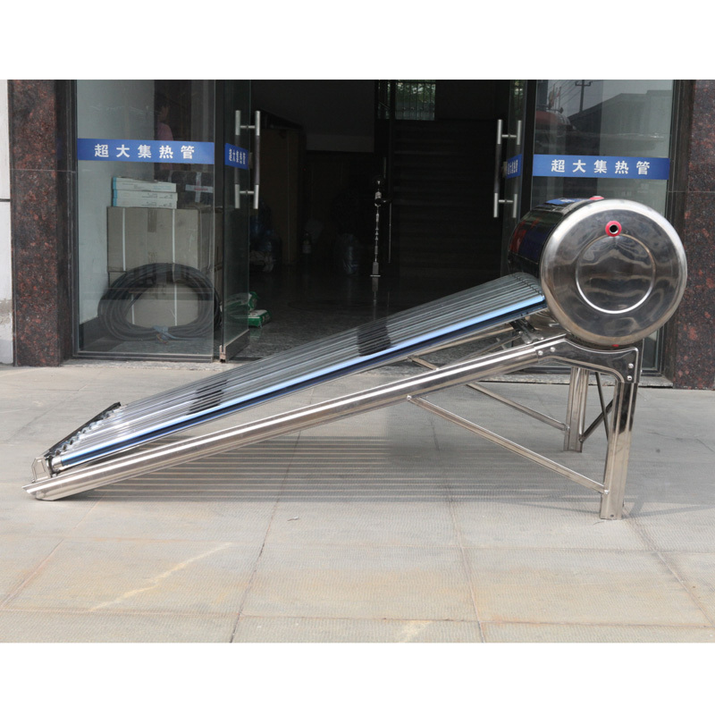 Good Quality Low Pressure Solar Water Heater Stainless Steel for bathroom solar thermal water heater