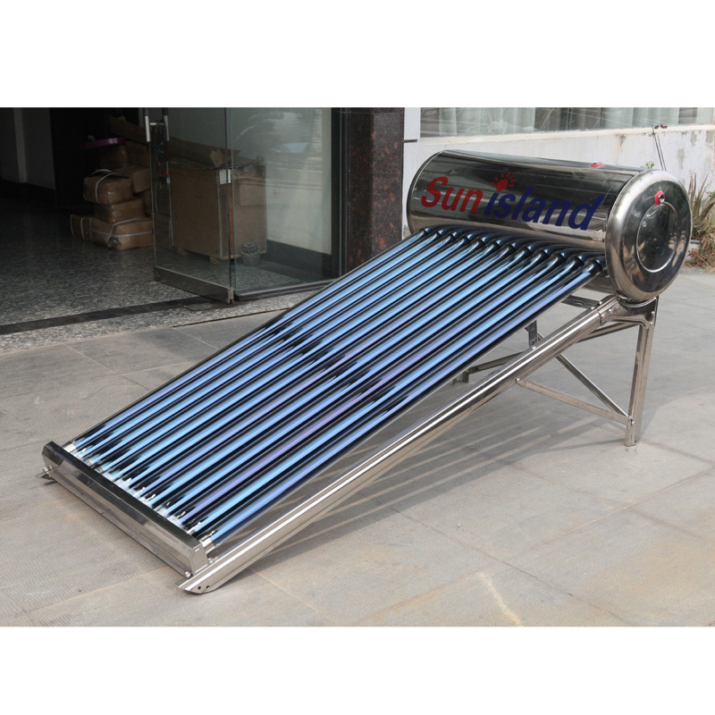 Good Quality Low Pressure Solar Water Heater Stainless Steel for bathroom solar thermal water heater