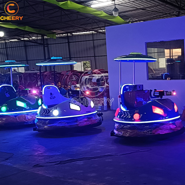 NEW amusement park games battery electric dodgem cars buy UFO Flying saucer bumper cars Spider-Man