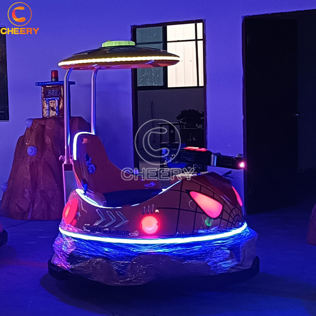 NEW amusement park games battery electric dodgem cars buy UFO Flying saucer bumper cars Spider-Man