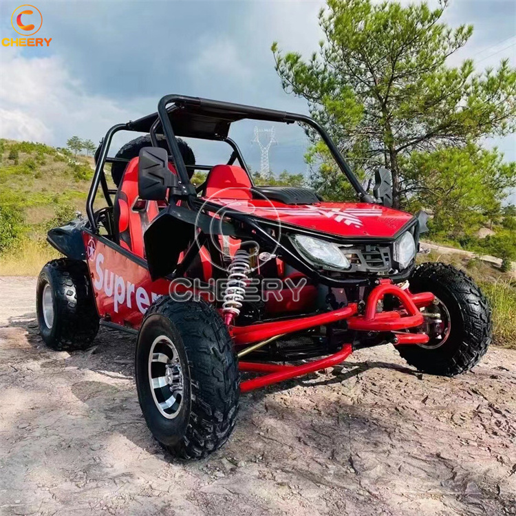 Outdoor sports gas powered snow go kart dune buggy 200CC sand buggy off road go kart desert buggy sale