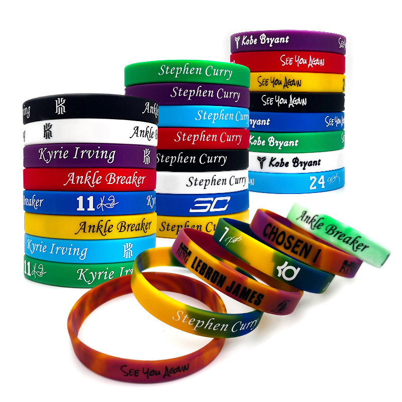 personalized gifts custom rubber silicone sport jewelry embossed wristband mens wrist band bracelet