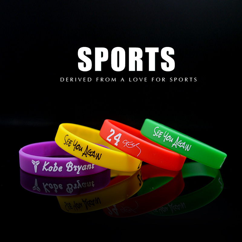 personalized gifts custom rubber silicone sport jewelry embossed wristband mens wrist band bracelet