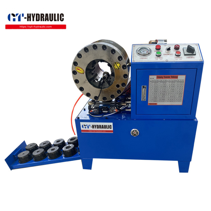 Dx68 Hydraulic Hose Crimping Machine Price Hot Product 2019 Provided Machine Head 10 Sets 3 Years Video Technical Support 3kw