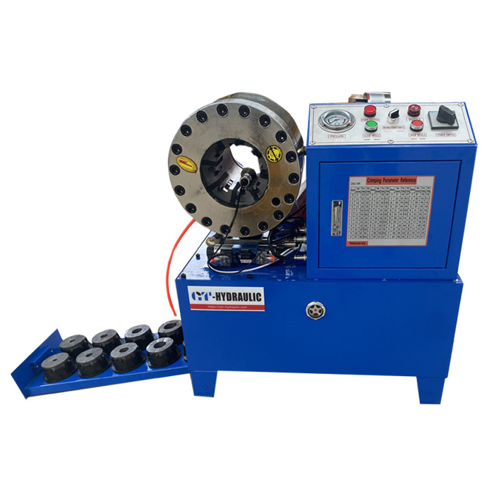 Dx68 Hydraulic Hose Crimping Machine Price Hot Product 2019 Provided Machine Head 10 Sets 3 Years Video Technical Support 3kw