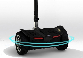 IO Chic two wheels foldable electric scooter hoverboard with remote control and big motor and battery