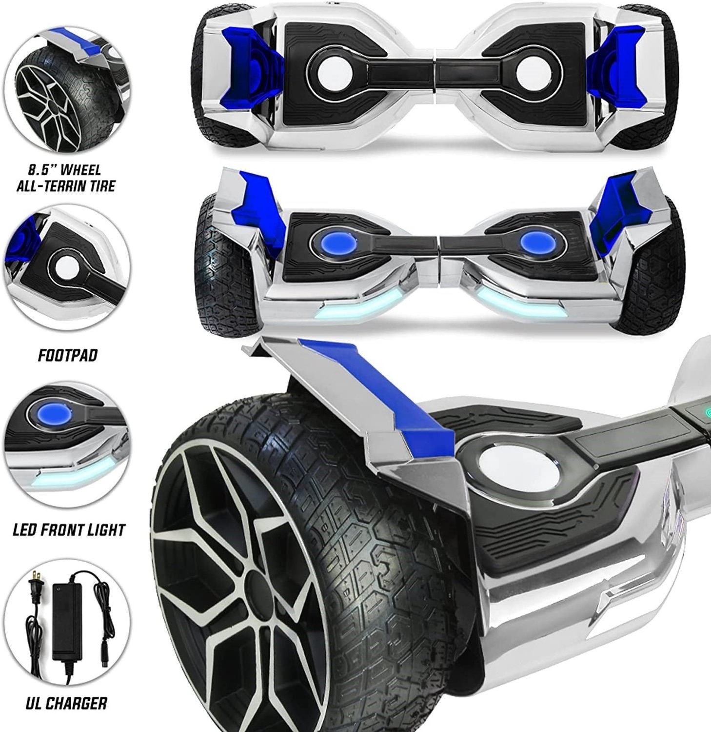 Wholesale 8.5 Inch EU UK Warehouse Self Balancing Electric scooter Cheap Hoverboard factory direct sale two wheel balance car