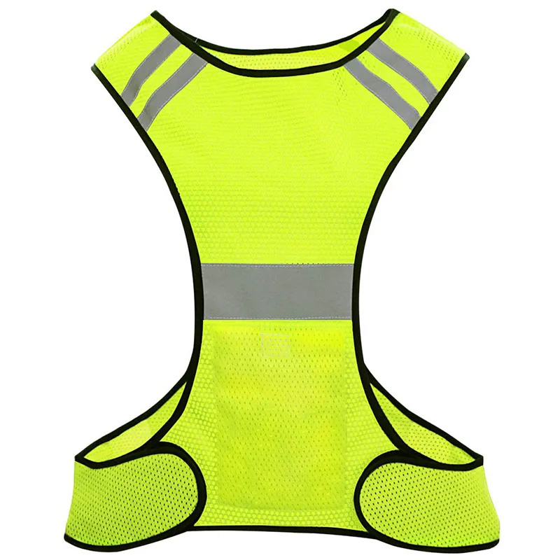 hot sell Reflective Safety Vest Running Cycling Walking Safety Sports Gear High Visibility for Adults Children