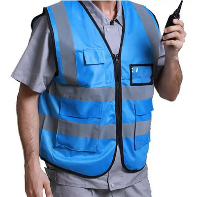 Hi Vis Work Safety Reflective Clothing Reflective Personal Security Construction Safety Vest