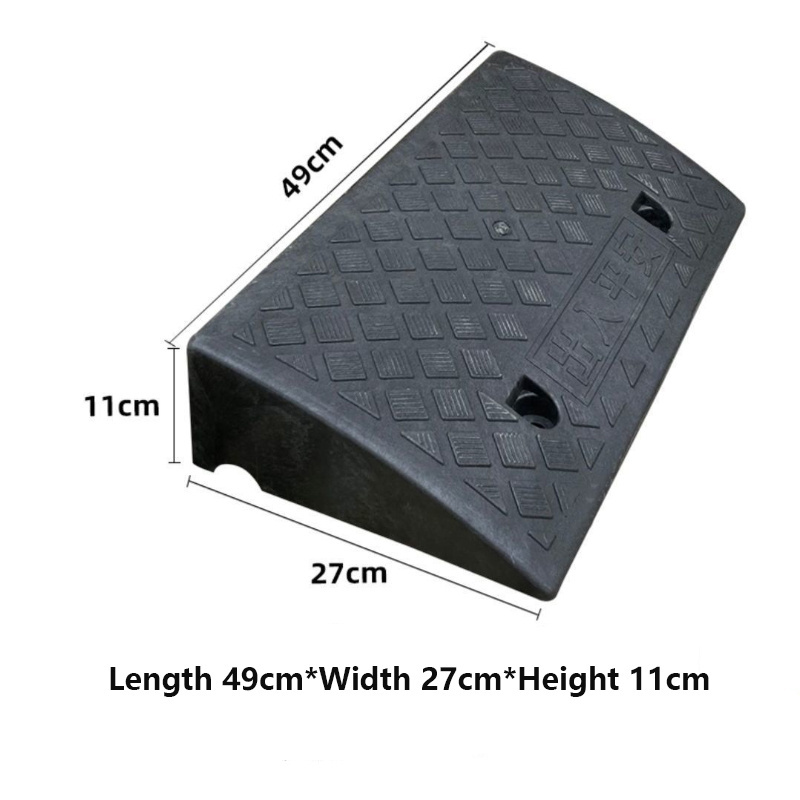 100mm rubber curb ramp Door Ramp Threshold ramp for curb