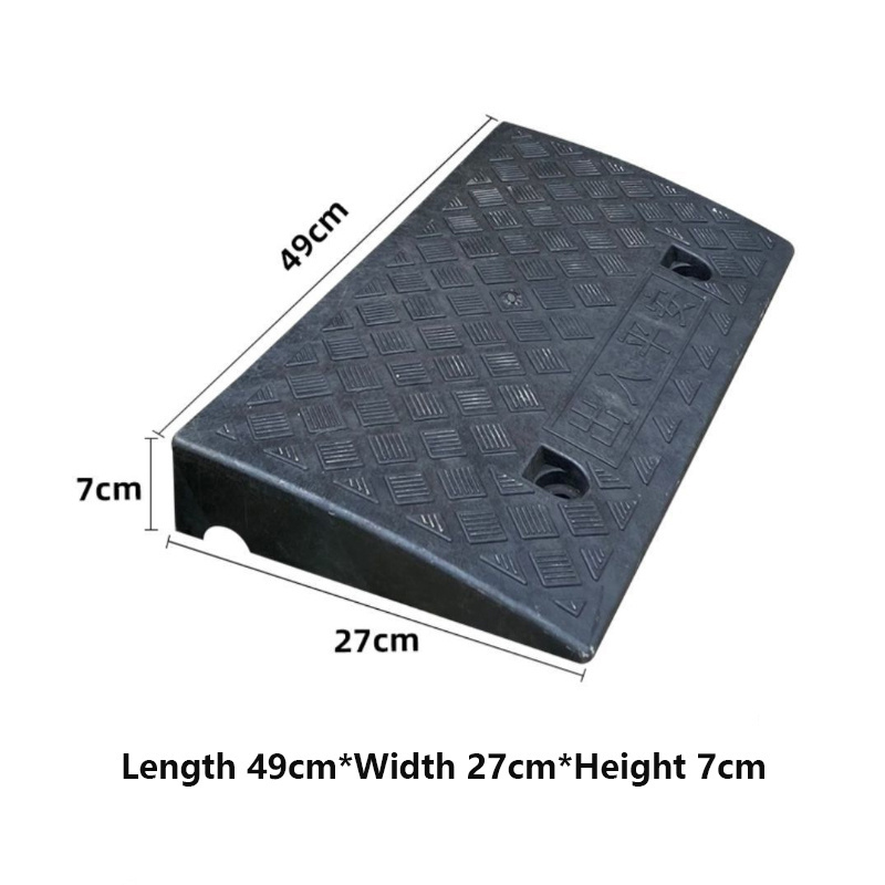 100mm rubber curb ramp Door Ramp Threshold ramp for curb