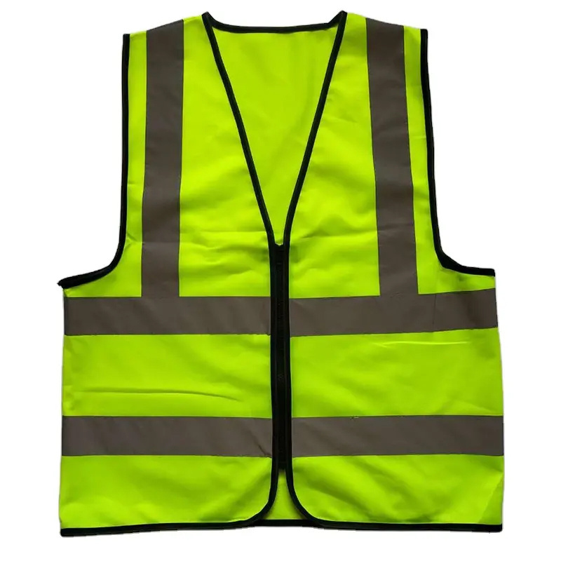 Custom Colorful Construction Workwear Vest Mesh Hi Vis 8Xl Neon Surveyor Blue Reflective Safety Vests Green