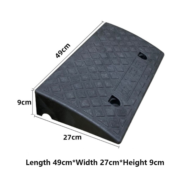 100mm rubber curb ramp Door Ramp Threshold ramp for curb