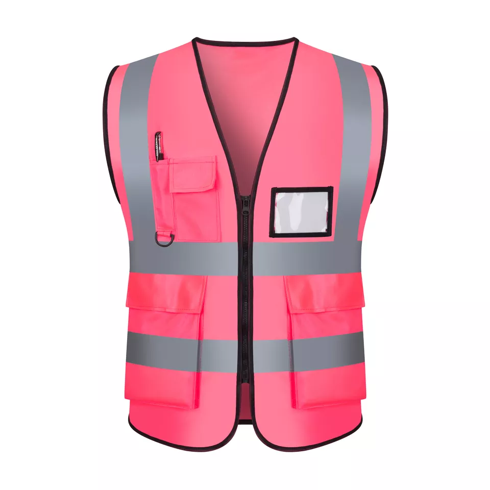 Hot selling Security vest reflective for bicycle Reflective Construction Engineer Vest