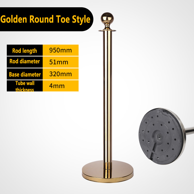 Hot Sale Red Carpet Used Gold Crowd Control Stanchions For Special Events