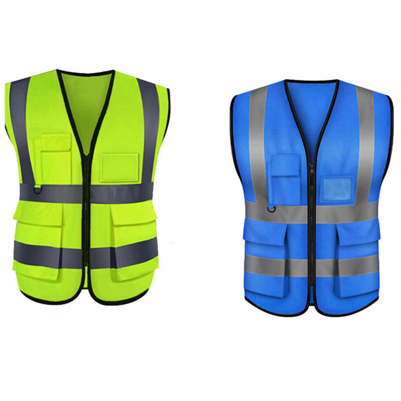 Hi Vis Work Safety Reflective Clothing Reflective Personal Security Construction Safety Vest